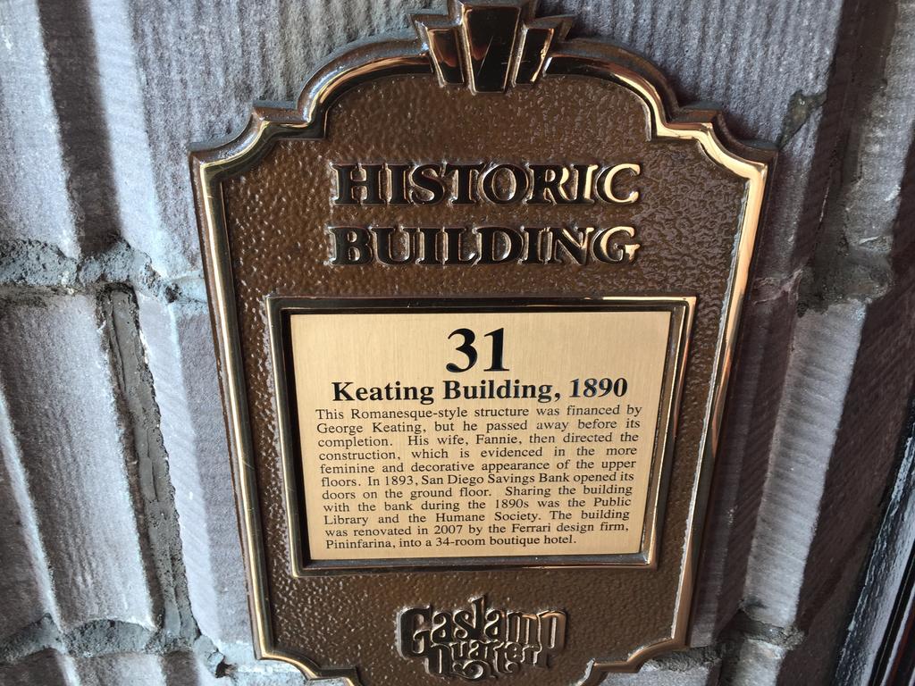 The Keating Hotel By Pininfarina San Diego Kültér fotó